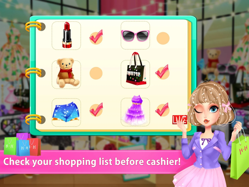 Crazy Shopping Mall Girl - Gameplay image of android game