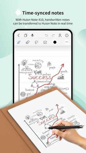 Huion Note :  Easy note-taking - Image screenshot of android app
