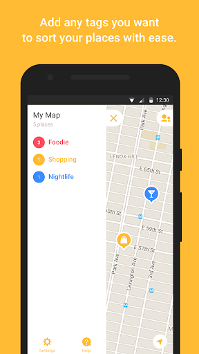 Mapstr - Image screenshot of android app