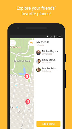 Mapstr - عکس برنامه موبایلی اندروید