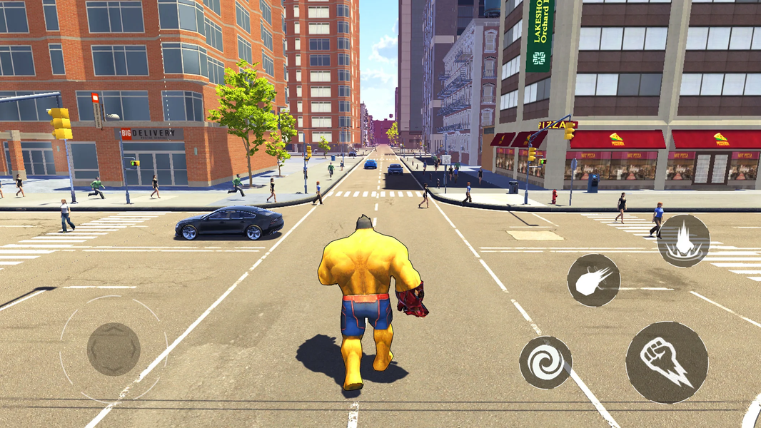 Super city Hero:Muscle Hero - عکس بازی موبایلی اندروید