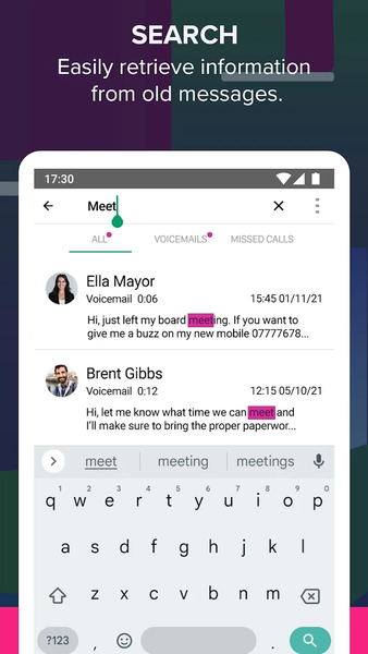 Hullomail Voicemail - عکس برنامه موبایلی اندروید