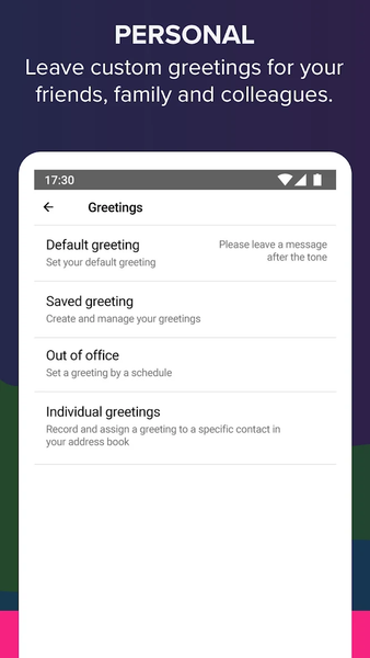 Hullomail Voicemail - عکس برنامه موبایلی اندروید