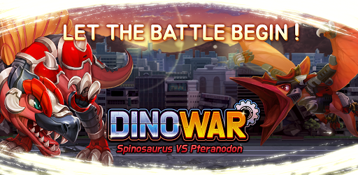 Dino War Spino VS Pteranodon - Gameplay image of android game