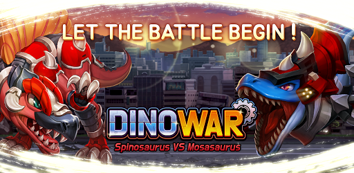 Dino War Spino VS Mosa - Image screenshot of android app