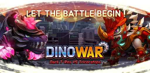 Dino War Dark T-Rex VS Triceratops - عکس بازی موبایلی اندروید