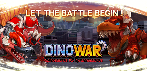 Dino War Spino VS Tyranno - Gameplay image of android game