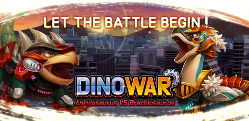 Dino War Ankylo VS Brachio - عکس بازی موبایلی اندروید