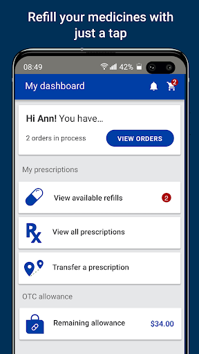 CenterWell Pharmacy - Image screenshot of android app