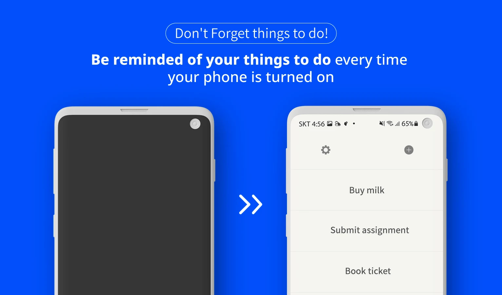 Never Forget - to do list - عکس برنامه موبایلی اندروید
