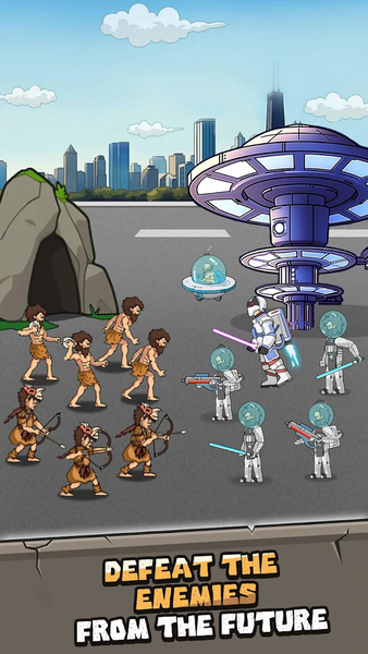 Human Leap:Evolution - Gameplay image of android game