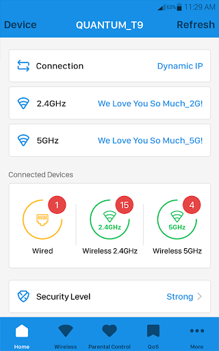 HUMAX Wi-Fi - Image screenshot of android app