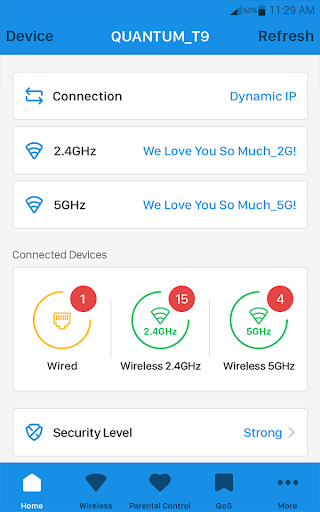 HUMAX Wi-Fi - Image screenshot of android app