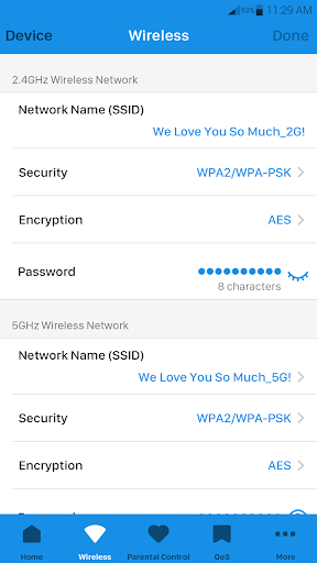HUMAX Wi-Fi - Image screenshot of android app