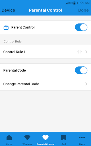 HUMAX Wi-Fi - Image screenshot of android app