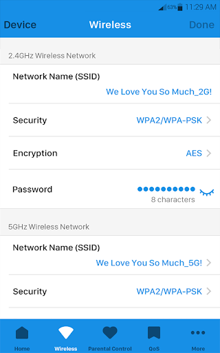 HUMAX Wi-Fi - Image screenshot of android app