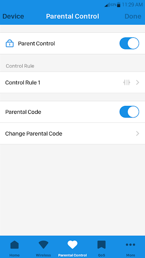 HUMAX Wi-Fi - Image screenshot of android app