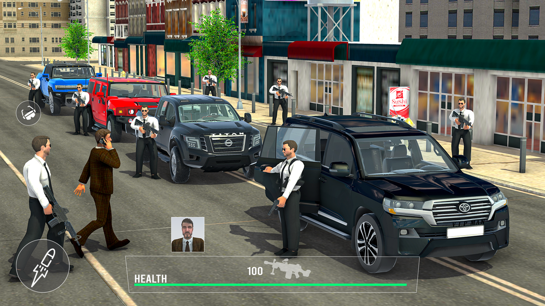 VIP Security Simulator Game 3D - Gameplay image of android game