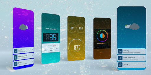 Humidity and Temperature Meter - عکس برنامه موبایلی اندروید