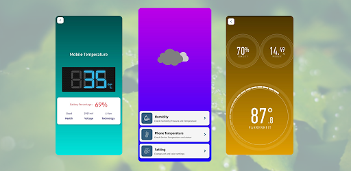 Humidity and Temperature Meter - عکس برنامه موبایلی اندروید