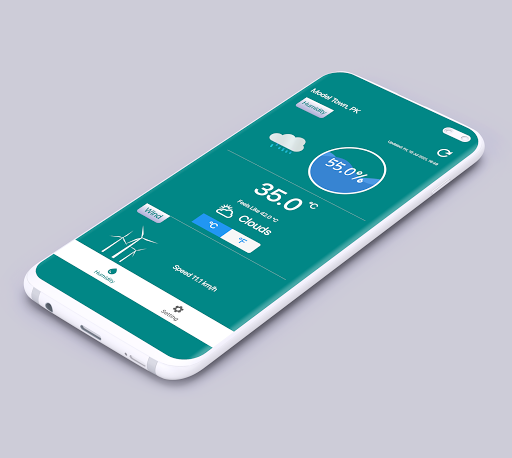 Humidity Meter - Hygrometer - عکس برنامه موبایلی اندروید