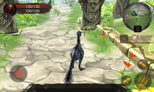 Jurassic Raptor Simulator - عکس بازی موبایلی اندروید