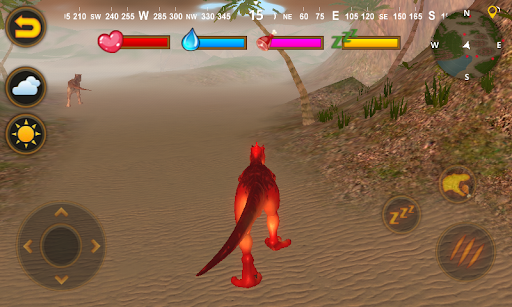 Talking Allosaurus - Image screenshot of android app