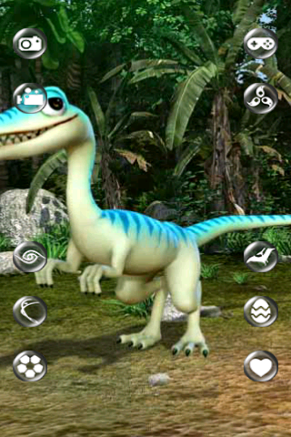 Talking Compsognathus Dinosaur - Image screenshot of android app