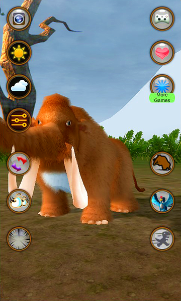 Talking Mammuthu - Image screenshot of android app