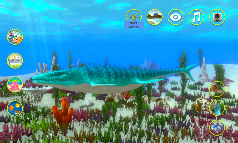 Talking Mosasaurus - Image screenshot of android app