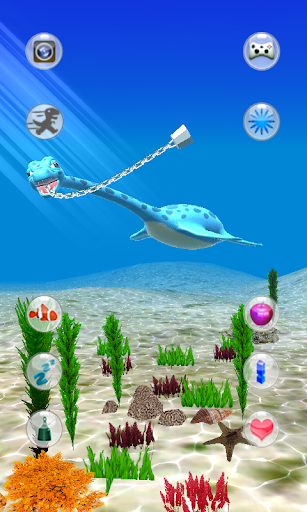 Talking Plesiosaur - Gameplay image of android game