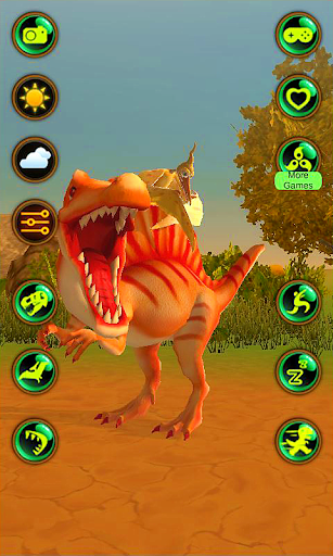 Talking Spinosaurus - Image screenshot of android app
