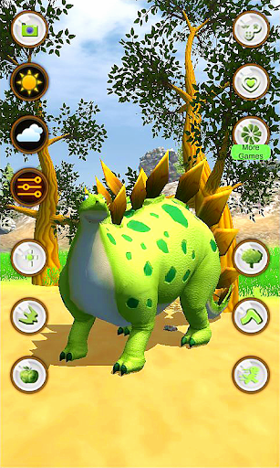 Talking Stegosaurus - Image screenshot of android app
