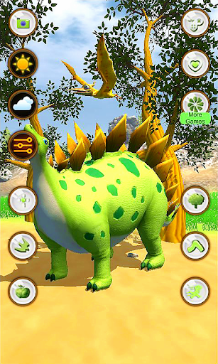 Talking Stegosaurus - Image screenshot of android app