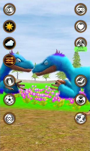 Talking Clever Thief Dinosaur - Image screenshot of android app