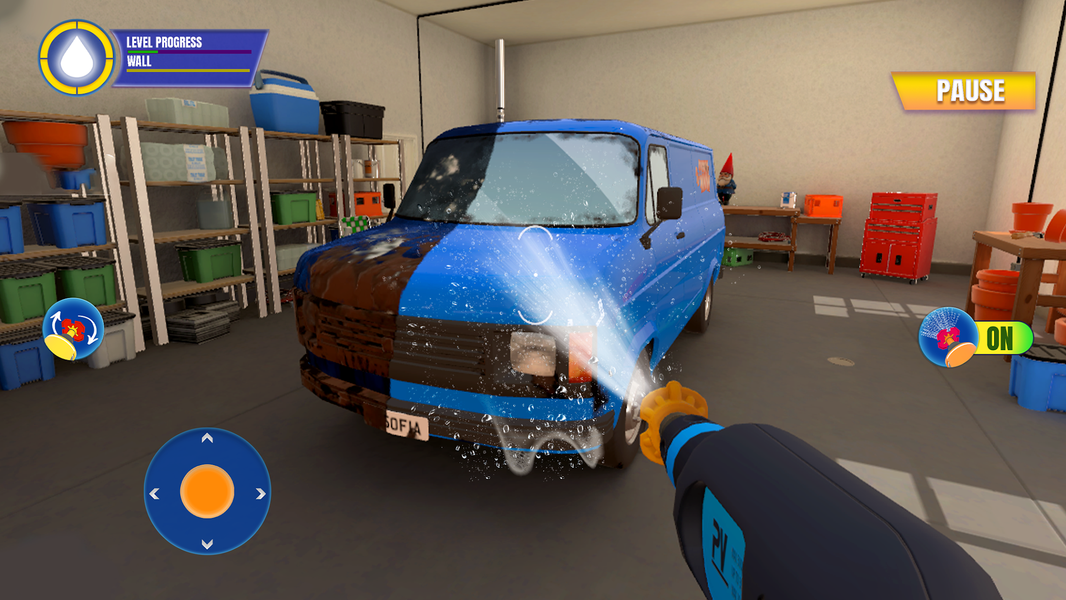 Power Car Wash Simulator Game - عکس بازی موبایلی اندروید