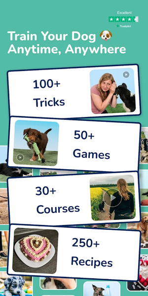 Hundeo - Puppy & Dog Training - عکس برنامه موبایلی اندروید