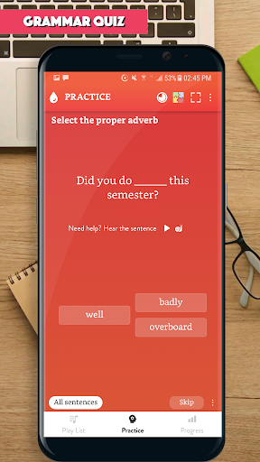 English Sentence Master - Image screenshot of android app