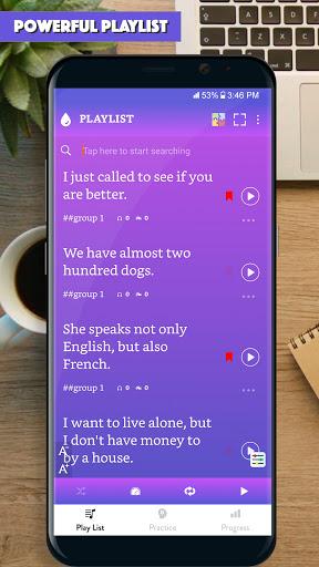 English Sentence Master 3: Learn English sentences - Image screenshot of android app