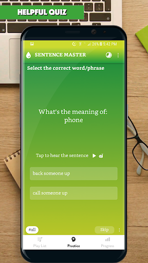 English Phrasal Verbs Master: Common phrasal verbs - Image screenshot of android app