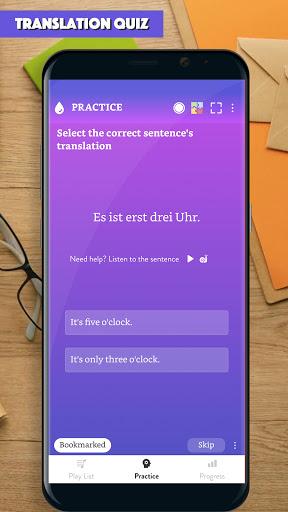 German Sentence Master - Image screenshot of android app
