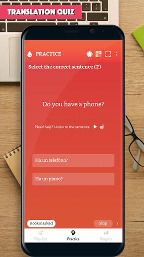 Italian Sentence Master - Image screenshot of android app