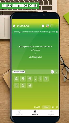 Korean Sentence Master - عکس برنامه موبایلی اندروید