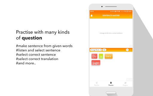 Russian Sentence Master - عکس برنامه موبایلی اندروید