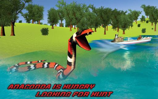 Hungry Anaconda Snake Sim 3D - عکس بازی موبایلی اندروید