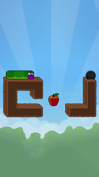 Hungry Worm Puzzle - عکس بازی موبایلی اندروید