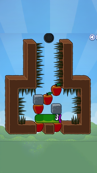 Hungry Worm Puzzle - عکس بازی موبایلی اندروید