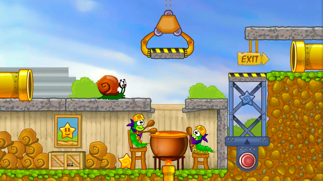 Snail Bob 1: Adventure Puzzle - Image screenshot of android app