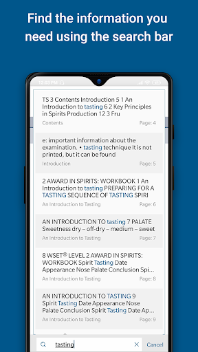 WSET eBooks - عکس برنامه موبایلی اندروید