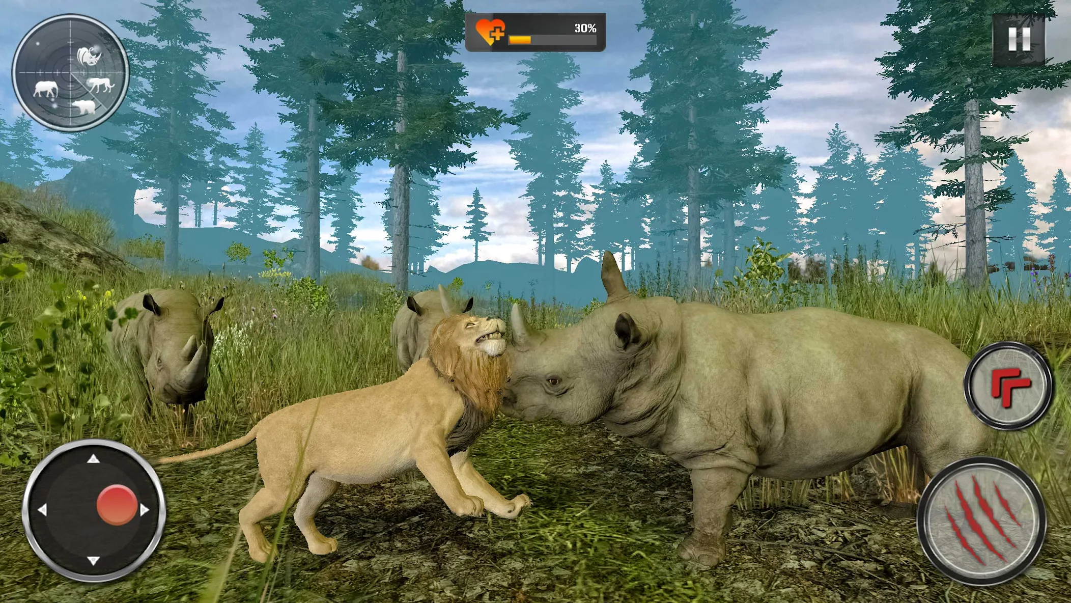 بازی Wild Lion RPG Animal Simulator - دانلود | بازار